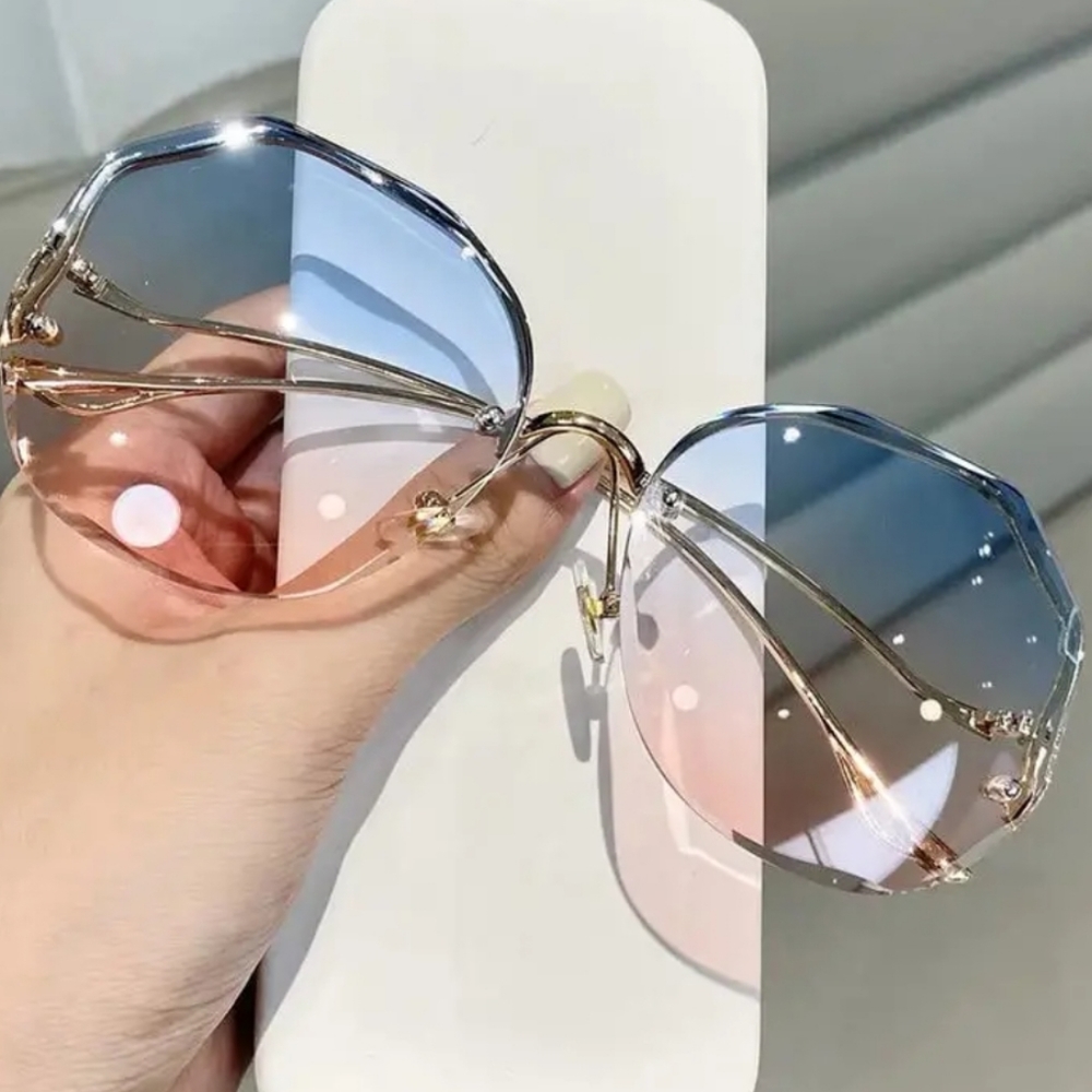 Women's Metal Fashion Sunglasses UV400